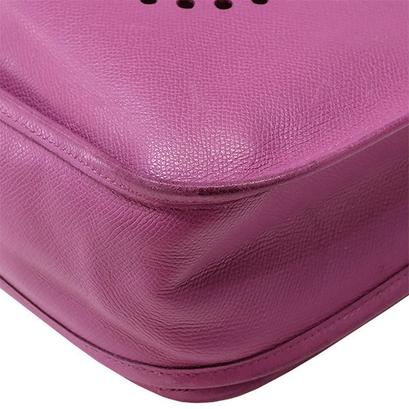 Hermes Evelyn bag Vaux Epson Cyclamen - Picture 6 of 10